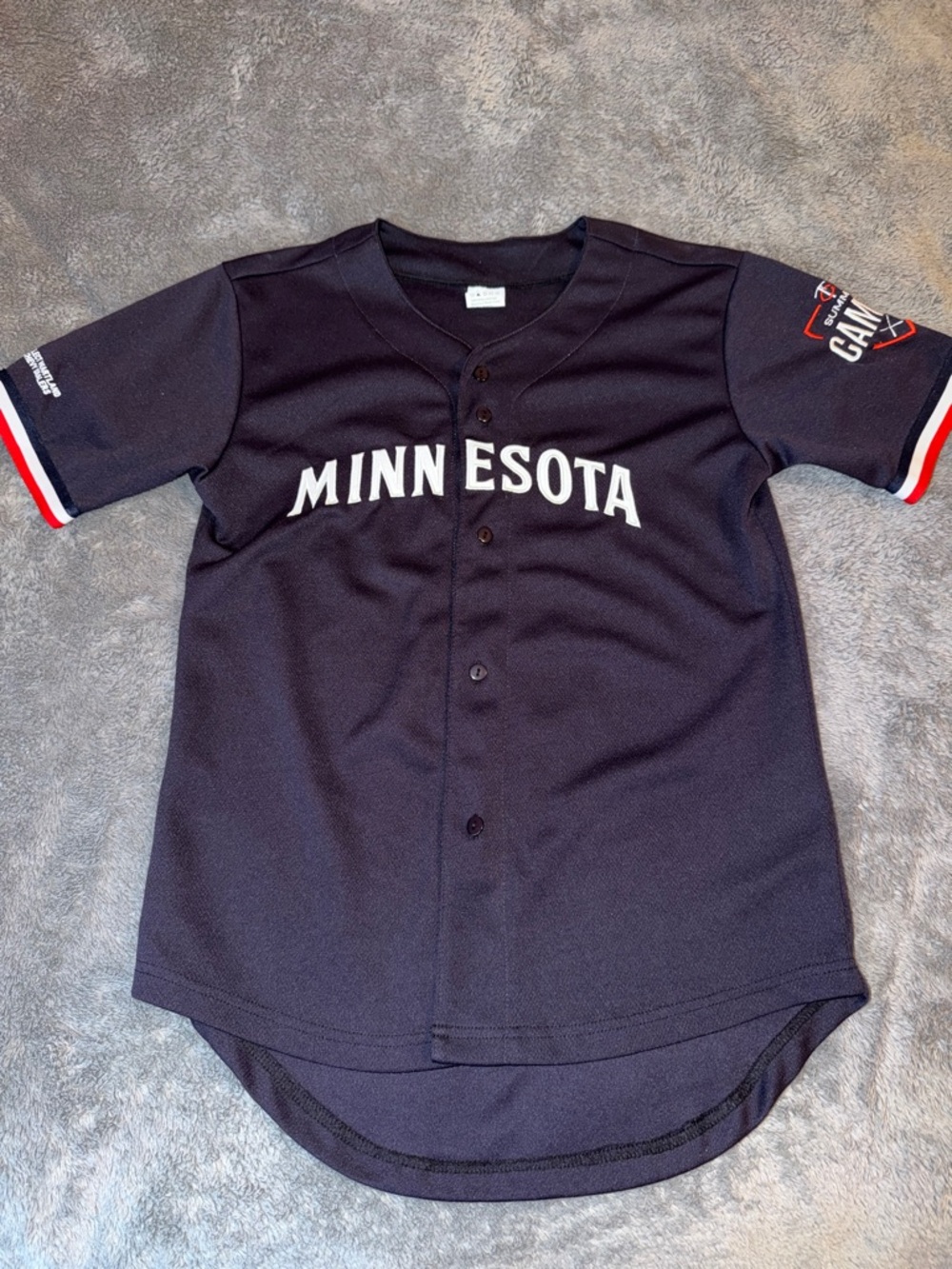 Minnesota Twins Navy Kids Baseball Jersey